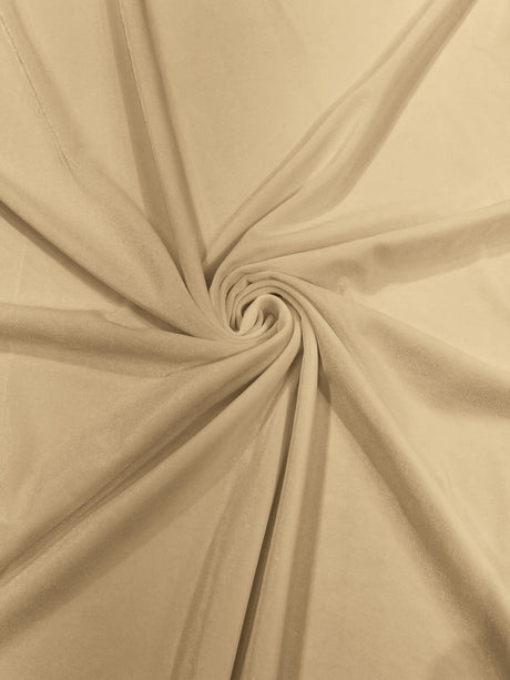 Stretch Velvet Stretch Velvet Fabric - 58" Wide, Apparel, Costumes, 90% Polyester 10% Spandex (1 Yard)