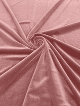 Stretch Velvet Stretch Velvet Fabric - 58" Wide, Apparel, Costumes, 90% Polyester 10% Spandex (1 Yard)
