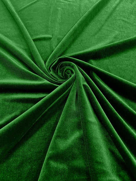 Stretch Velvet Stretch Velvet Fabric - 58" Wide, Apparel, Costumes, 90% Polyester 10% Spandex (1 Yard)