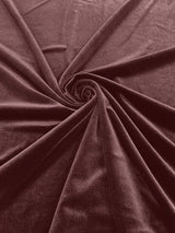 Stretch Velvet Stretch Velvet Fabric - 58" Wide, Apparel, Costumes, 90% Polyester 10% Spandex (1 Yard)