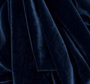 1 Yard Stretch Velvet Solid Navy Fabric for Dresses Costumes Holiday Apparel Sewing 58/60 Inches Width
