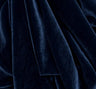 1 Yard Stretch Velvet Solid Navy Fabric for Dresses Costumes Holiday Apparel Sewing 58/60 Inches Width