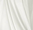 Stretch Velvet Solid Optic White Polyester Spandex Fabric - Optic White, Solid, 58/60" Width
