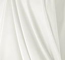 1 yarda de tela de terciopelo elástico blanco óptico sólido para ropa, material con caída, ancho