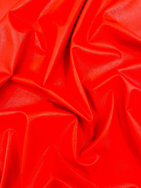 Stretch Vinyl Fabric - Black, White, Red, 54" Width (1 Yard)
