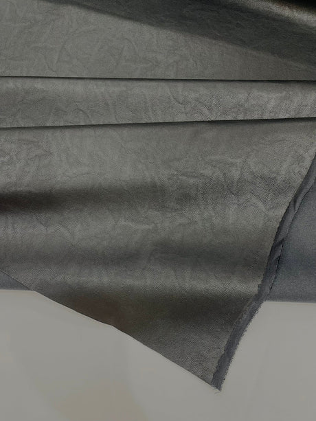 Stretch Vinyl Fabric - Black, White, Red, 54" Width (1 Yard)