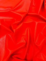 Stretch Vinyl Fabric - Black, White, Red, 54" Width (1 Yard)