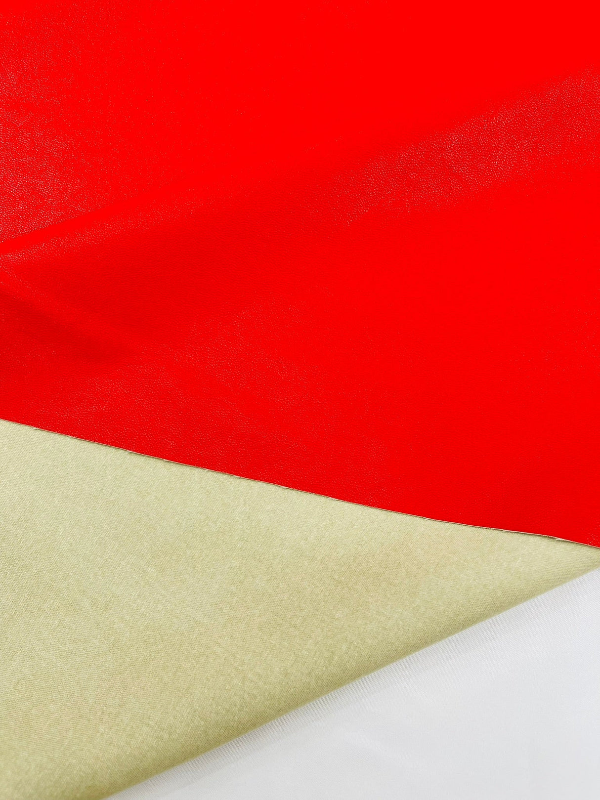 Stretch Vinyl Fabric - Black, White, Red, 54" Width (1 Yard)