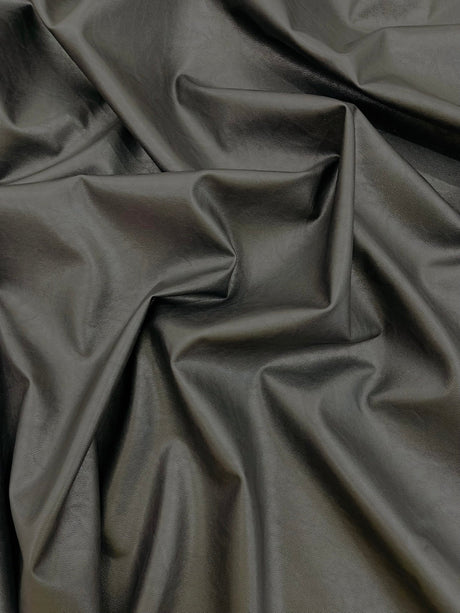 Stretch Vinyl Fabric - Black, White, Red, 54" Width (1 Yard)