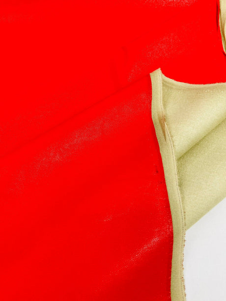 Stretch Vinyl Fabric - Black, White, Red, 54" Width (1 Yard)