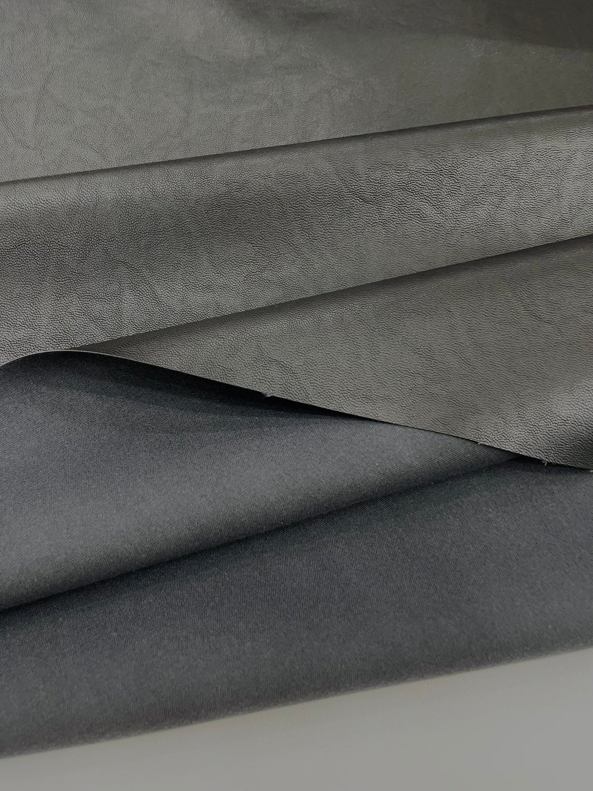 Stretch Vinyl Fabric - Black, White, Red, 54" Width (1 Yard)