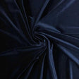 Navy Blue Velvet Stretch Fabric,