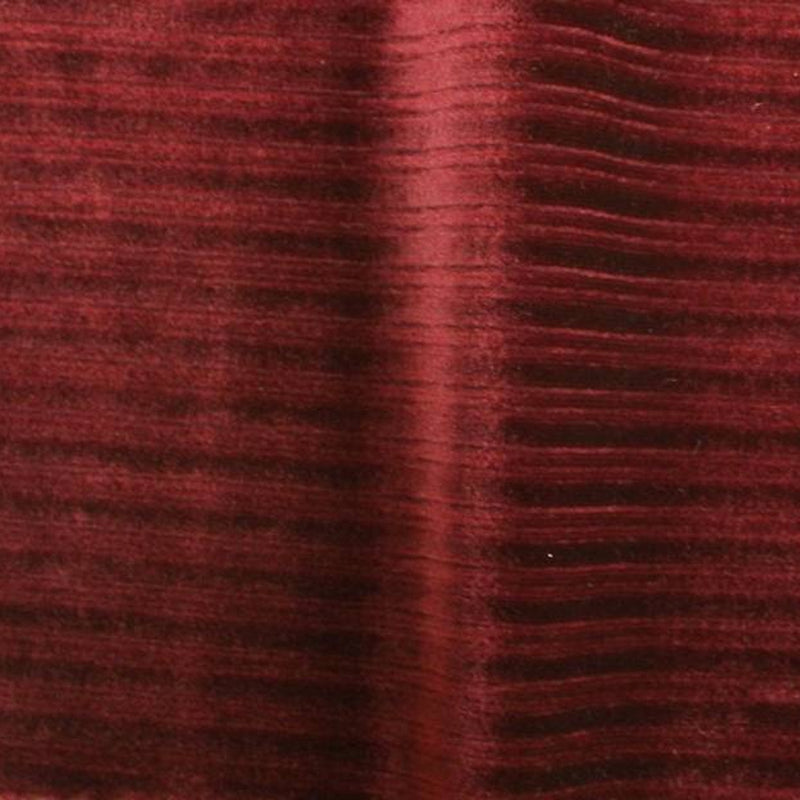 1 Yard Rich Burgundy Drop Needle Steam Velour Apparel Fabric for Elegant Creations 58/60" Width