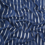 Striped Stretch Mesh Fabric
