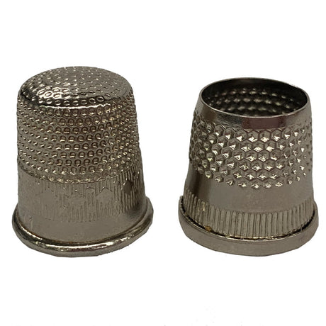 Metal Thimbles Fabric - Open Top, Closed Top, Sizes 6-13