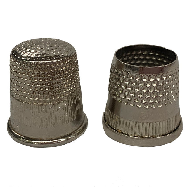 Metal Thimbles Fabric - Open Top, Closed Top, Sizes 6-13