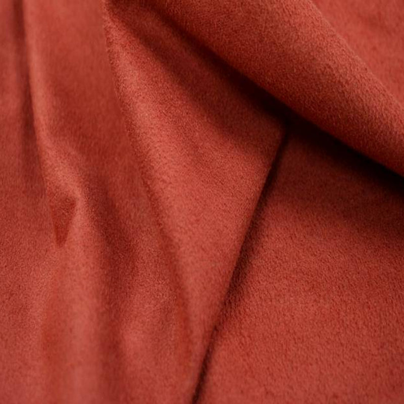 1 Yard Black Suede Knit Fabric 58/60" Wide Soft Micro Suede with Stretch