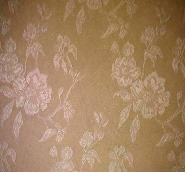 Suede Poly Jacquard 9857 Taupe Width 58/60 Polyester Spandex Fabric - Taupe Jacquard, 58/60" Width
