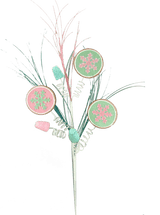 30 Inch Snowflake Cookie Gumdrop Spray