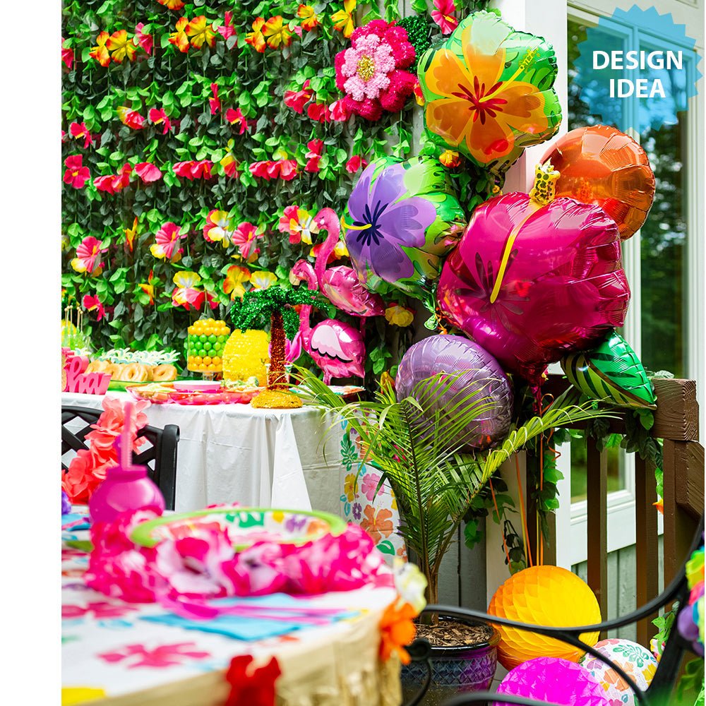 Hibiscus Bouquet Balloon Bouquet