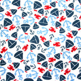 Microfiber Boardshort Fabric Summer Sailing Print