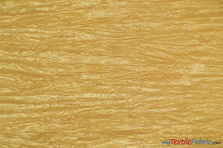 Crease Taffeta Crush Taffeta Polyester Fabric - Crushed Texture, 50/52" Width (Continuous Yards Or By Bolt)