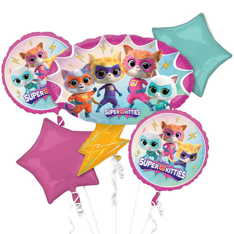 Super Kitties Balloon Bouquet