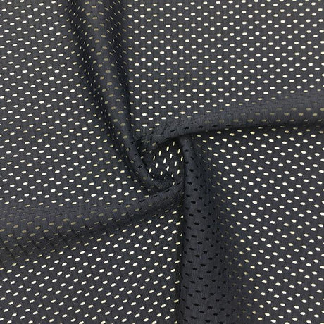 Eyelet Mesh Poly Spandex Stretch Mesh