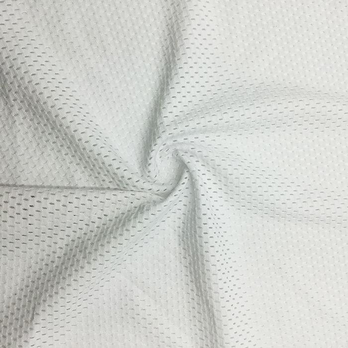 Eyelet Mesh Poly Spandex Stretch Mesh