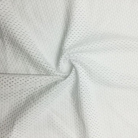 Eyelet Mesh Poly Spandex Stretch Mesh