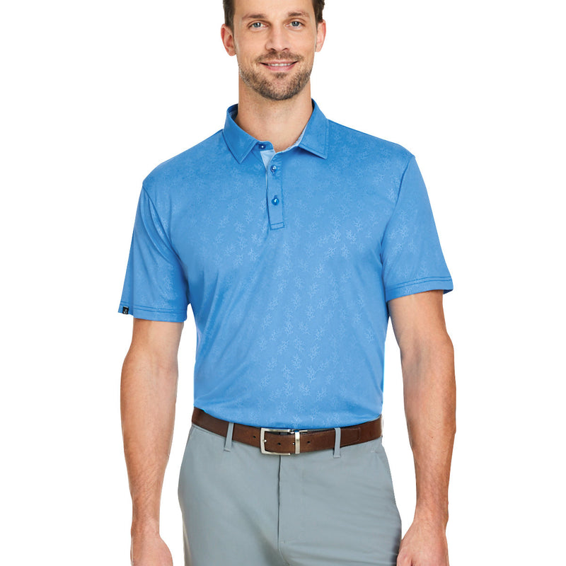 Men's Barrett Embossed Polo
