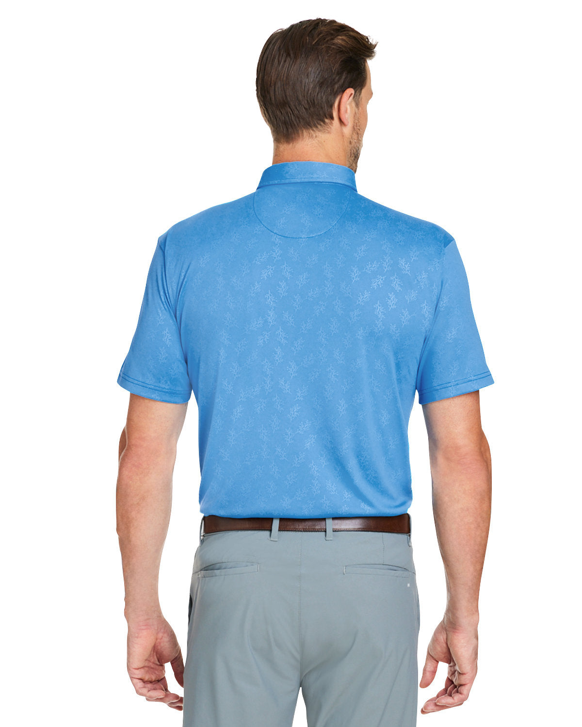 Men's Barrett Embossed Polo