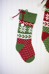 21” Cable Knit Sweater Stocking