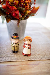 Sweet Pilgrim Salt and Pepper Shakers - Set of 2