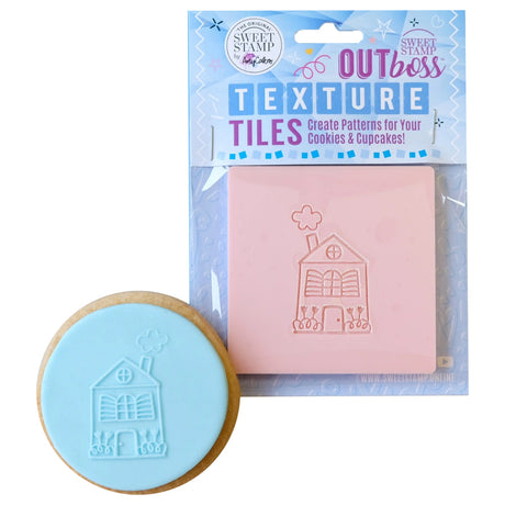 Sweet Stamp Cute Home Texture Tile