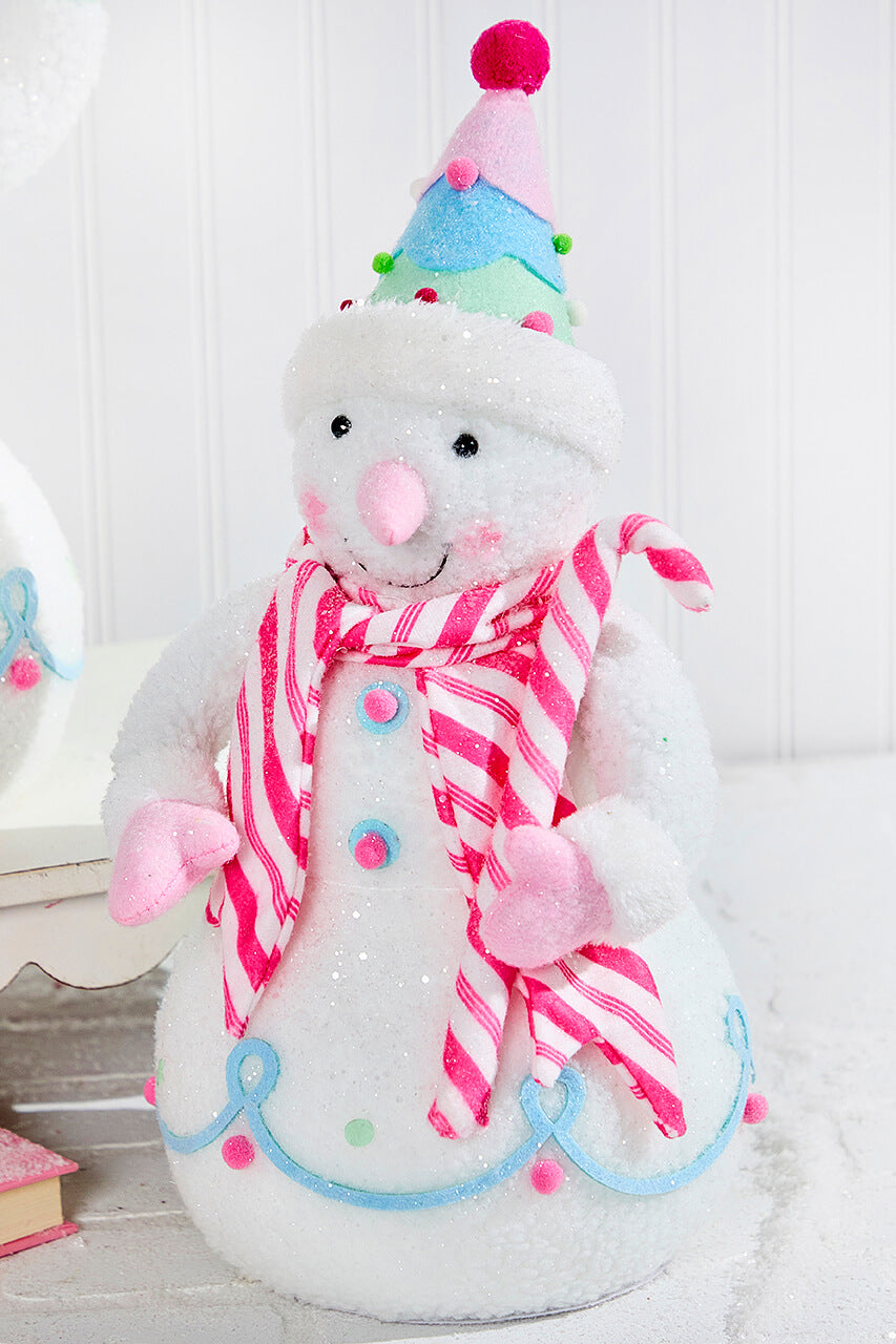 16.5" Fabric So Sweet Snowman