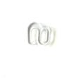 Clear Swimwear S Hook 3/8"