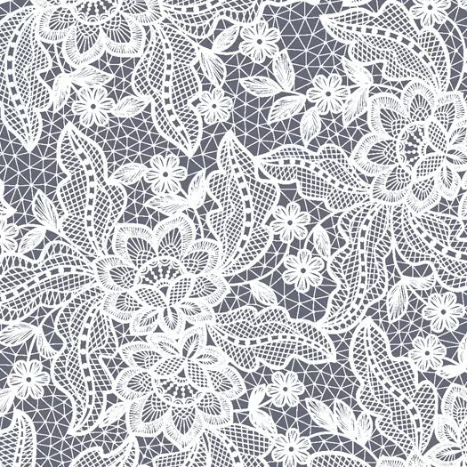 Printed Spandex Lace Floral Fabric