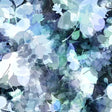 Printed Spandex Watercolor Floral