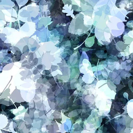 Printed Spandex Watercolor Floral