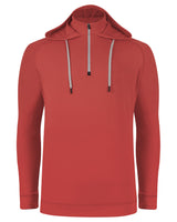 Unisex Vandyke Quarter-Zip Hooded Sweatshirt