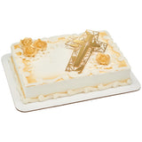 Religious Stained Glass Cross Set Cake Kit