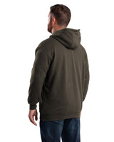 Men's Tall Heritage Thermal-Lined Full-Zip Hooded Sweatshirt