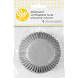 Wilton Black, Silver and White Cupcake Liners, 75-Count