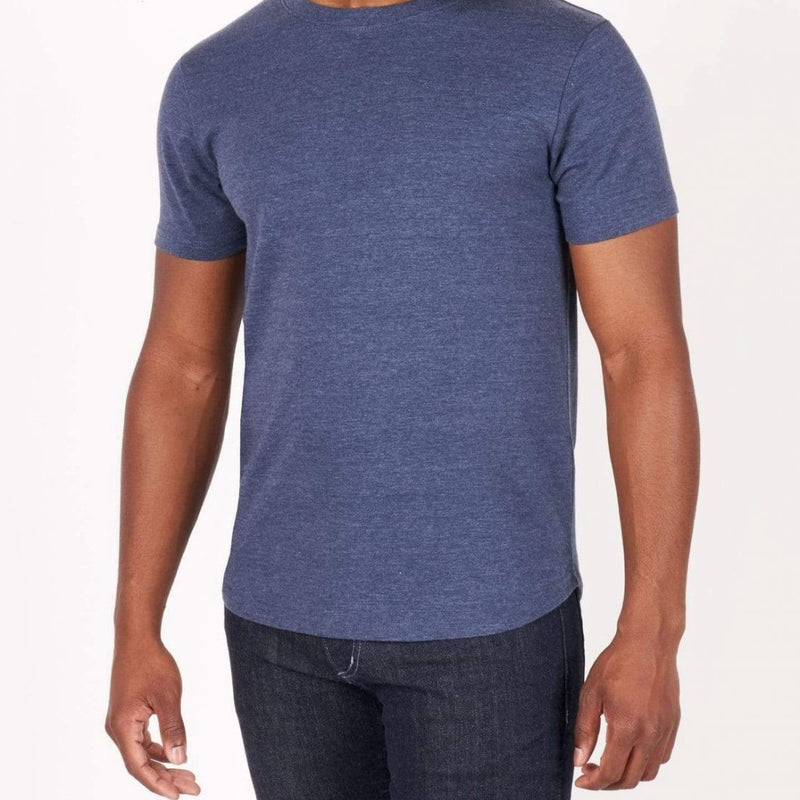 VLA730 Anti-Microbial Heather Look Polyester Spandex Fabric - Heather Look, 190 GSM