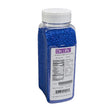 DecoPac Dark Blue Navy Jimmies Sprinkles 26 oz. handheld container