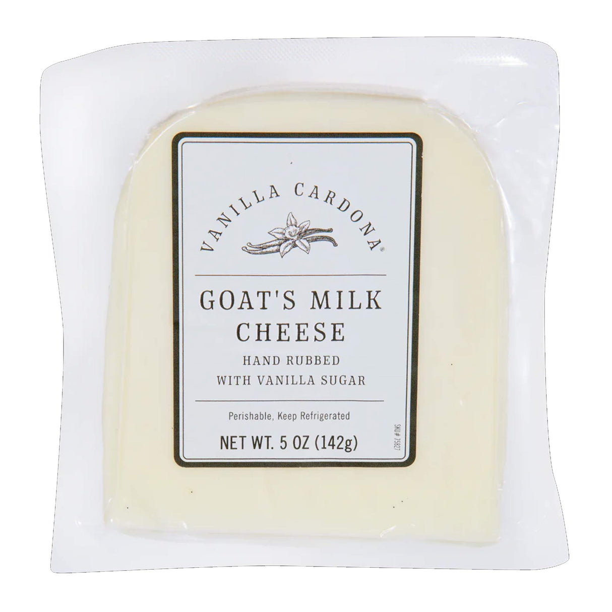 Vanilla Goat Milk Cheese Sweet Creamy Artisan Dessert Cheese
