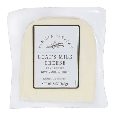 Vanilla Goat Milk Cheese Sweet Creamy Artisan Dessert Cheese