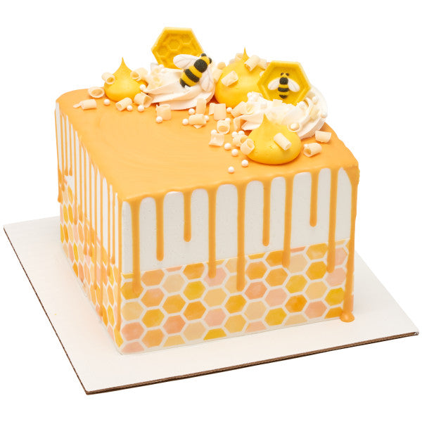 Decopac Cake Icing Drip Vanilla Flavor - color: Yellow