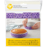 Wilton Bake-Even Cake Strips – 6 Piece Set